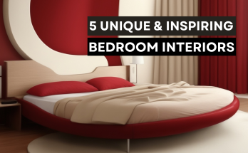 5 unique bedroom interiors